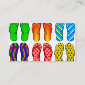 Drehen Sie Reinfälle um Visitenkarte (Rückseite)