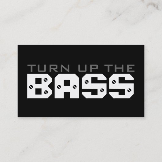 drehen Sie sich herauf den BASS Visitenkarte (Vorderseite)