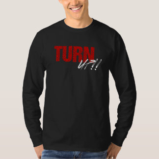 Drehen Sie sich HERAUF langes Hülsen-Shirt T-Shirt