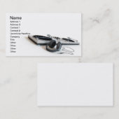 DREHEN SIE TABELLEN-VISITENKARTE VISITENKARTE (Vorne/Hinten)