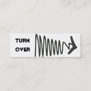 Drehen Sie Telefonkarte um Telefonnummerkarte