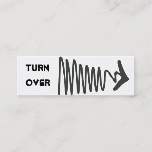 Drehen Sie Telefonkarte um Telefonnummerkarte (Vorderseite)