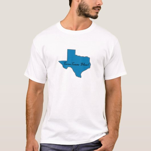 Drehen Sie Texas blau! Demokratischer Stolz T-Shirt (Vorderseite)