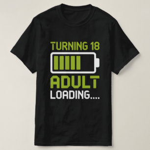 Drehen von 18 Shirt für Erwachsene
