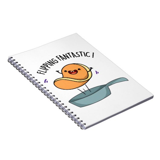 Drehend Fantastischer Pancake Pub Notizblock (Rechte Seite)