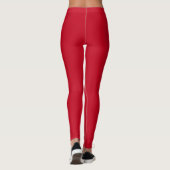 drehend Gymnastik-Zitat Leggings (Rückseite)