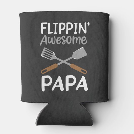 Drehend Phantastischer Papa Koch Vater Dosenkühler (Rückseite)