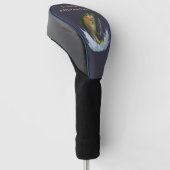 Drehend Phantastischer Vater Fliegen Kinder Namen  Golf Headcover (angewinkelt)