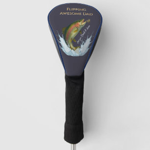 Drehend Phantastischer Vater Fliegen Kinder Namen Golf Headcover
