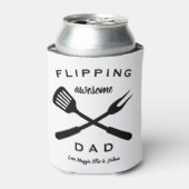 Drehend Phantastischer Vater | Geschenk Väter Männ Dosenkühler (Kanne Vorderseite)