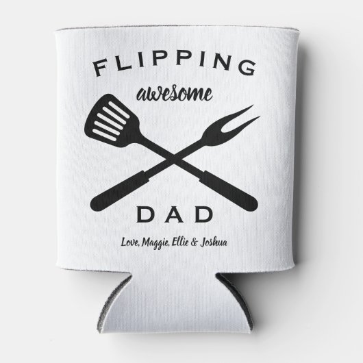 Drehend Phantastischer Vater | Geschenk Väter Männ Dosenkühler (Vorderseite)