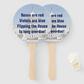 Drehend Repräsentantenhaus Fächer (Vorne und Hinten)