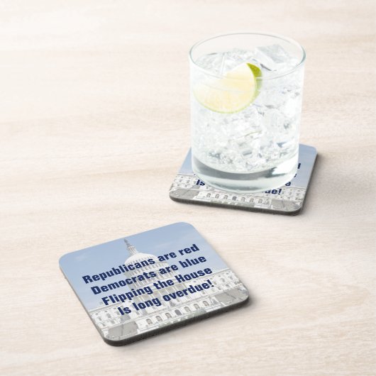 Drehend Repräsentantenhaus Getränkeuntersetzer (Rechte Seite)