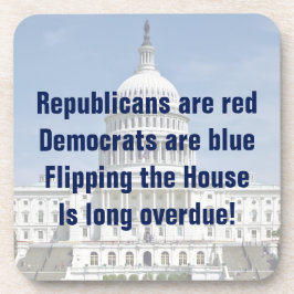 Drehend Repräsentantenhaus Getränkeuntersetzer