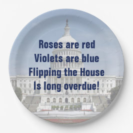 Drehend Repräsentantenhaus Pappteller