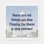 Drehend Repräsentantenhaus Serviette (Vorderseite)