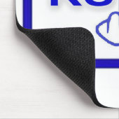 Drehend Vogel Mousepad (Ecke)