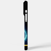 Drehende Galaxien und glühende Sterne Case-Mate iPhone Hülle (Rückseite / Links)