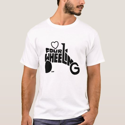 DREHENDE SILHOUETTE VIER T-Shirt (Vorderseite)