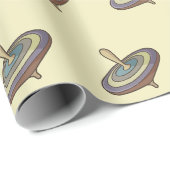 Drehender Kreisel Geschenkpapier (Rolleneckpunkt)
