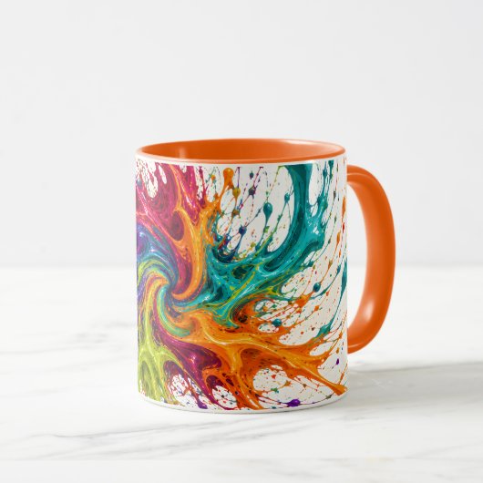Drehendes Prisma Tasse (VorderseiteRechts)