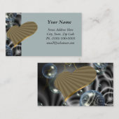 Drehengoldherz Visitenkarte (Vorne/Hinten)