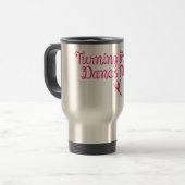 DrehenPointe Tanz-Mama-Tasse Reisebecher (Vorderseite Links)