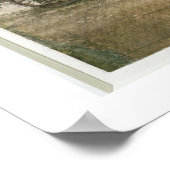 Drehermais (Stift und Gew.- auf Papier) Poster (Ecke)