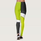 Drehfarbige Leggings (Rückseite)