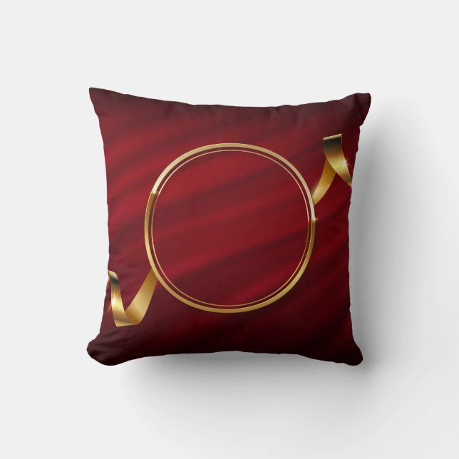 Drehkissen 16 Zoll x 16 Zoll Kissen (Vorderseite)