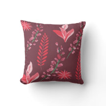 Drehkissen, Drehkissen 16" x 16 "Blume Muster