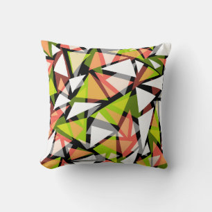 Drehkissen Nahtlose geometrische Dreiecksformen p Kissen