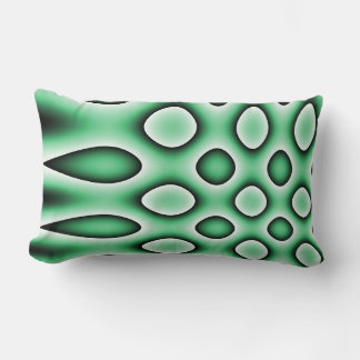 Drehkissen, Polka-Türmuster, grün Lendenkissen