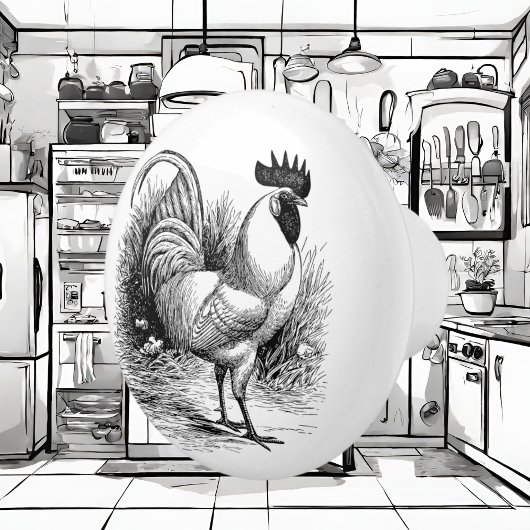 Drehknopf für Vintage Wohngestaltung Keramikknauf