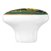 Drehknöpfe für die Zugmaschine Keramikknauf (Seitenansicht)