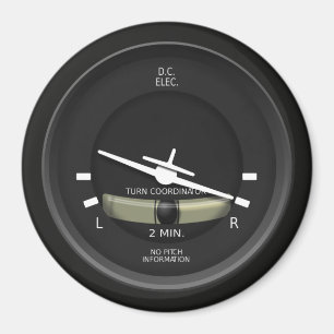 Drehkoordinator für Luftfahrzeuge Magnet