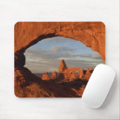 Drehkopf-Bogen gesehen durch Nordfenster, Bögen Mousepad (Mit Mouse)