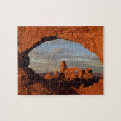 Drehkopf-Bogen gesehen durch Nordfenster, Bögen Puzzle (Horizontal)