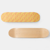 Drehkreise - orange und orange skateboard (Horizontal)