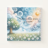 Drehkreuz/Tageszeitung Notizblock (Rückseite)