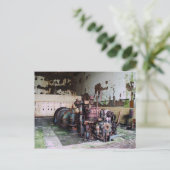 Drehmaschine Postkarte (Stehend Vorderseite)