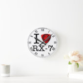 DrehMotor der Liebe I - Uhr (Zuhause)