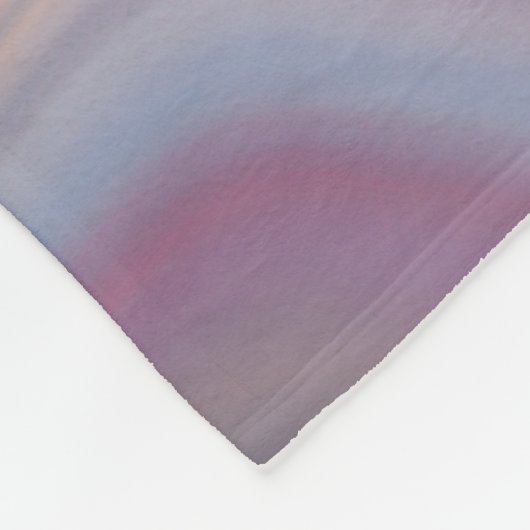 Drehmuster Fleecedecke (Ecke)