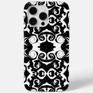 Drehmuster in Schwarz/Weiß Case-Mate iPhone Hülle
