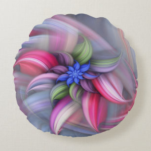 Drehmuster Rundes Kissen