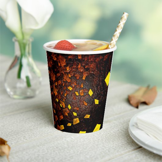 Drehpapier Pappbecher (In Situ)