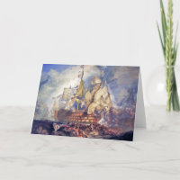 Drehscheibe, die Schlacht von Trafalgar (1822)