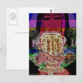 Drehscheibe Postkarte (Vorne/Hinten)