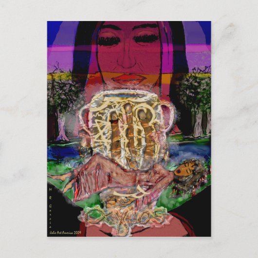 Drehscheibe Postkarte (Vorderseite)