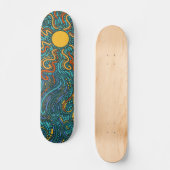 Drehsonne Skateboard (Vorderseite)